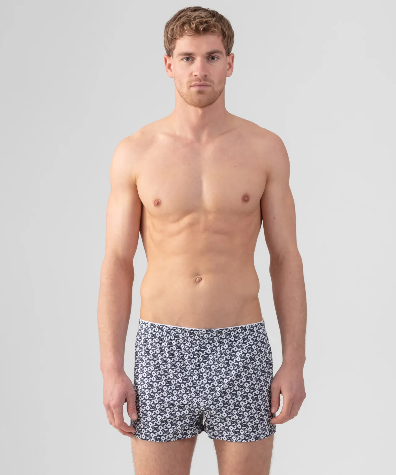 Ron Dorff Boxer Shorts>Boxer Shorts w. RD Pattern