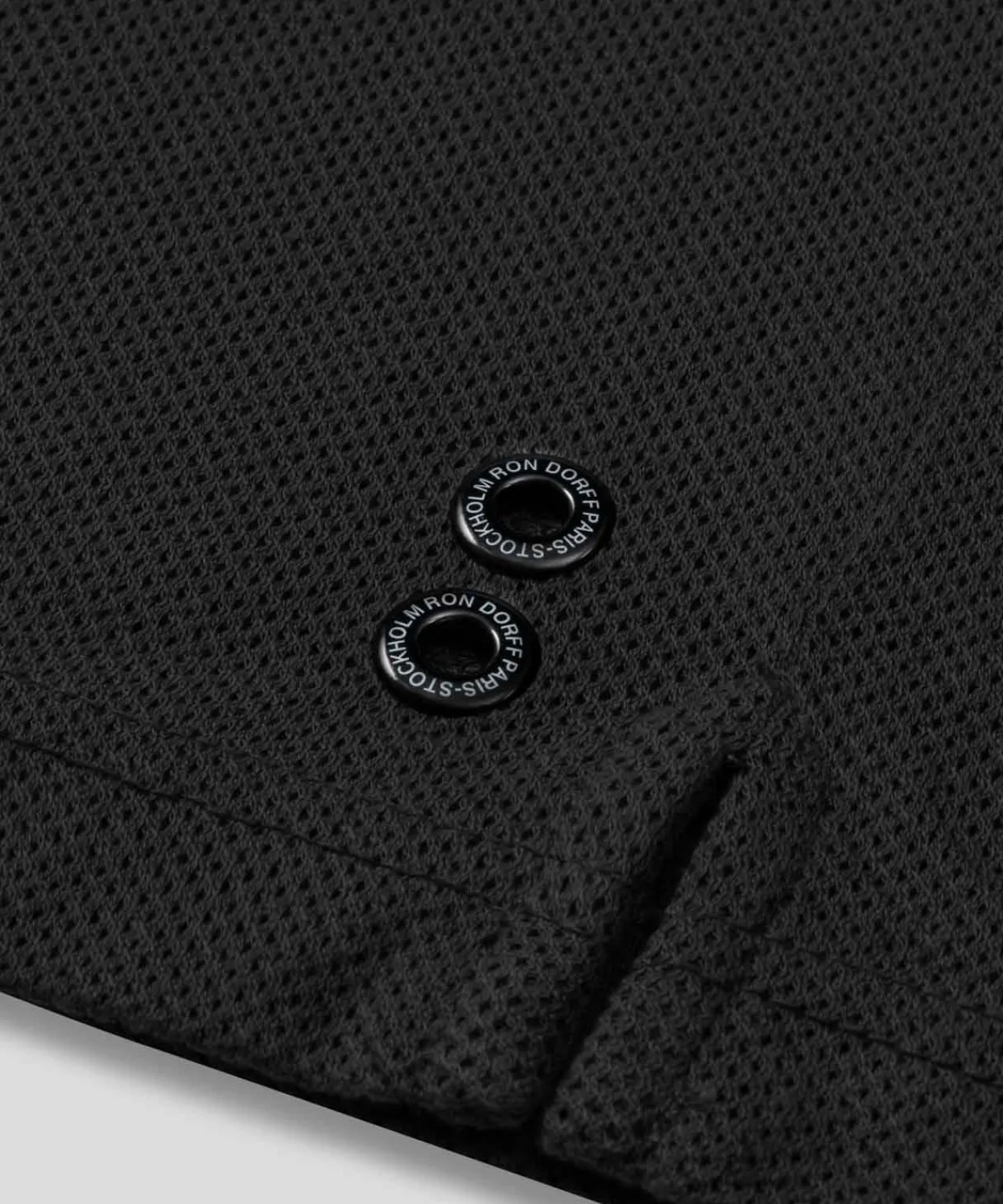 Ron Dorff Polo Shirts>Cotton Mesh RD Polo