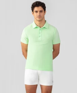 Ron Dorff Polo Shirts>Cotton Terry Polo w. Piqué Collar