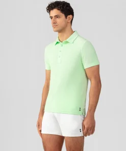 Ron Dorff Polo Shirts>Cotton Terry Polo w. Piqué Collar