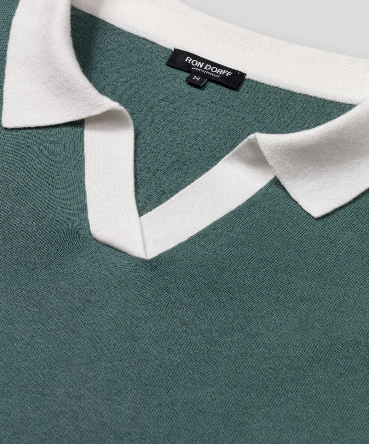 Ron Dorff Polo Shirts>Cotton-Linen Polo