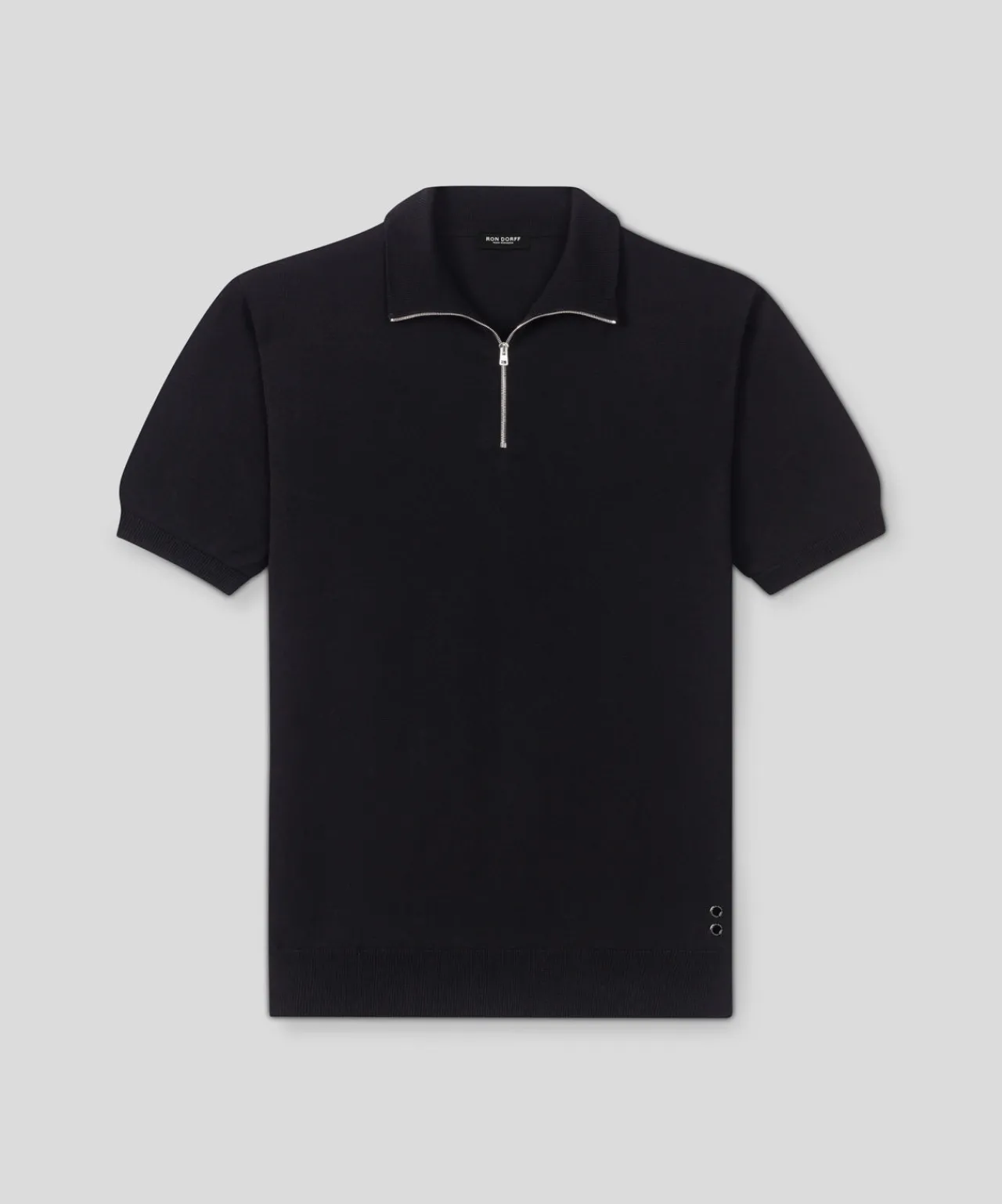 Ron Dorff Polo Shirts>Cotton-Silk RD Polo