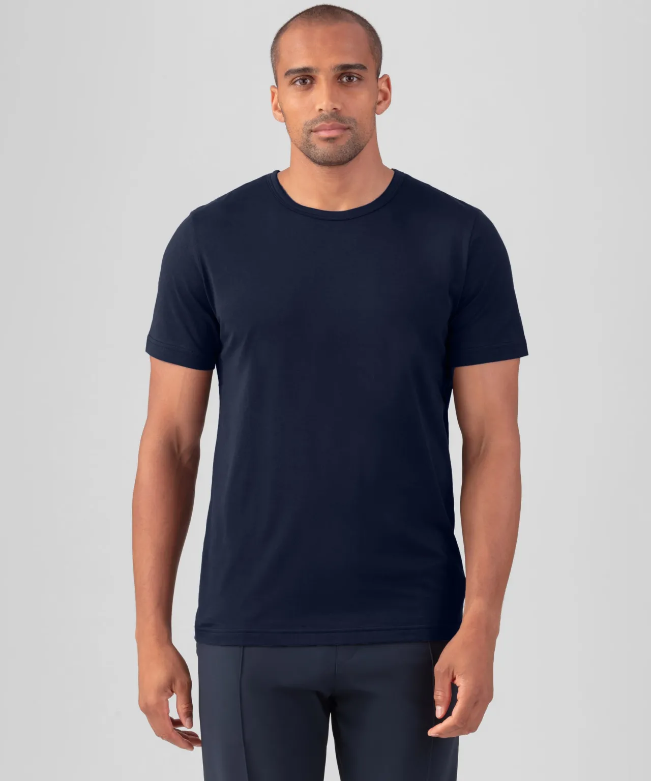 Ron Dorff Lounge T-Shirts | T-Shirts>Crew Neck T-Shirt Eyelet Edition