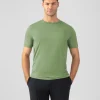Ron Dorff Lounge T-Shirts | T-Shirts>Crew Neck T-Shirt Eyelet Edition