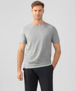 Ron Dorff Lounge T-Shirts | T-Shirts>Crew Neck T-Shirt Eyelet Edition