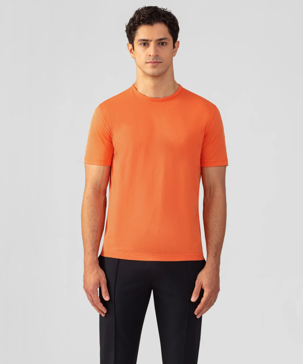 Ron Dorff Lounge T-Shirts | T-Shirts>Crew Neck T-Shirt Eyelet Edition