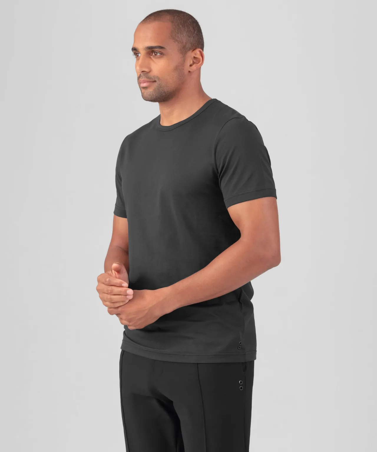Ron Dorff Lounge T-Shirts | T-Shirts>Crew Neck T-Shirt Eyelet Edition