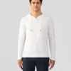 Ron Dorff Cashmere & Knitwear Tops>Light Cotton-Silk Hoodie Sweater