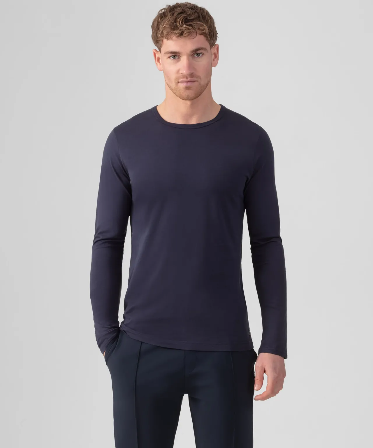Ron Dorff Lounge T-Shirts | T-Shirts>Long Sleeve T-Shirt Eyelet Edition