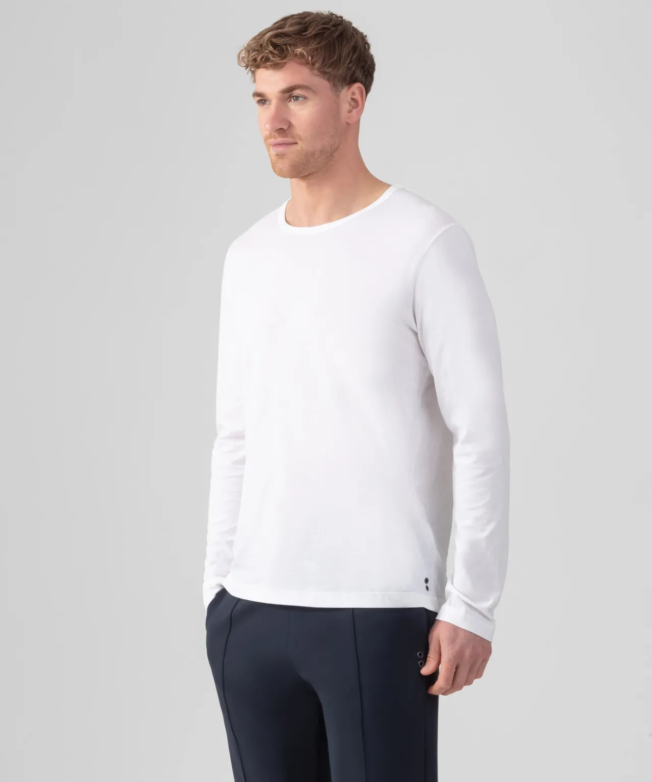 Ron Dorff Lounge T-Shirts | T-Shirts>Long Sleeve T-Shirt Eyelet Edition