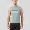 Ron Dorff Lounge T-Shirts | T-Shirts>Organic Cotton Sleeveless T-Shirt "DISCIPLINE"