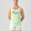 Ron Dorff Pajamas | Lounge T-Shirts>Organic Cotton Tank Top "BEACH BOY"