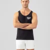 Ron Dorff Pajamas | Lounge T-Shirts>Organic Cotton Tank Top "BEACH BOY"