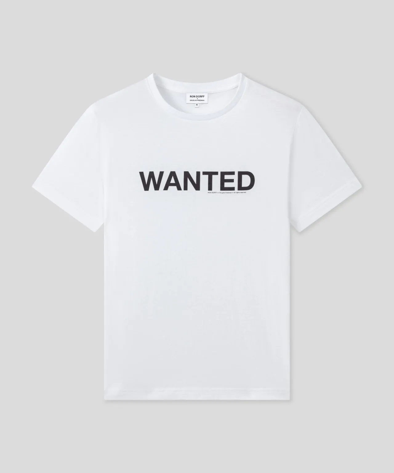 Ron Dorff Lounge T-Shirts | T-Shirts>Organic Cotton T-Shirt "WANTED"