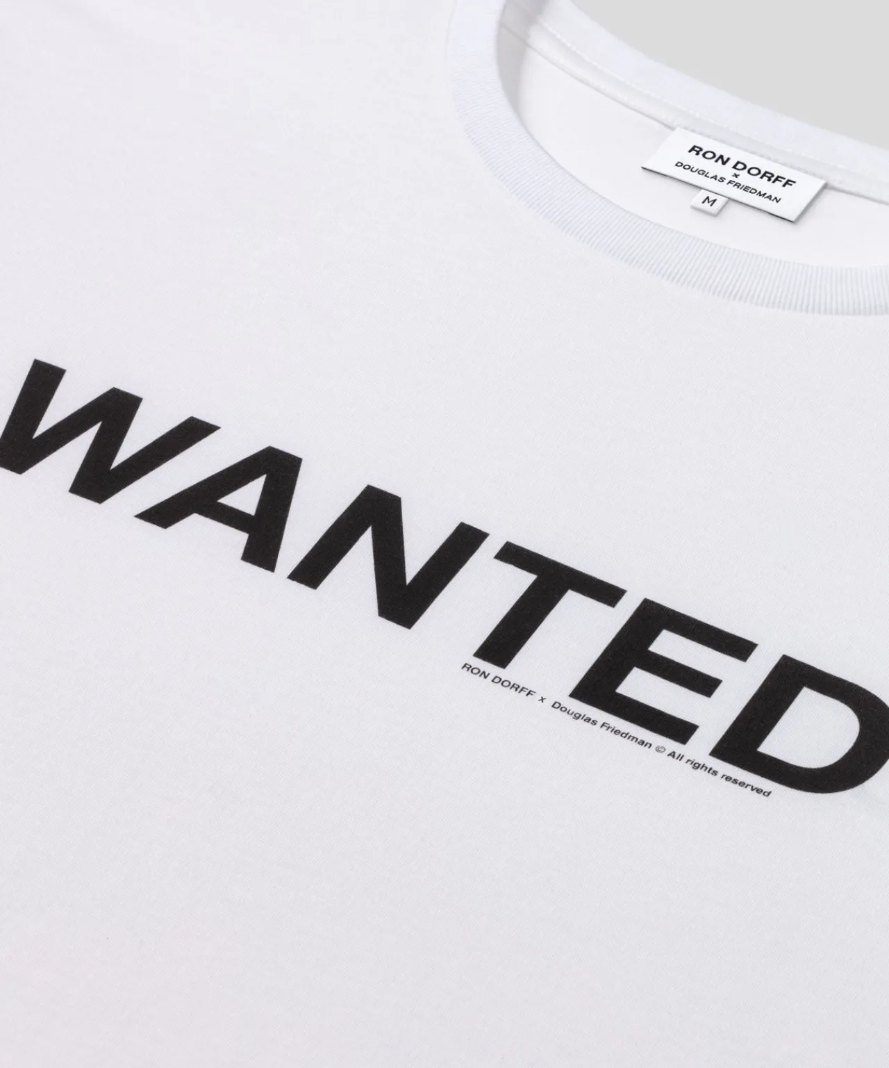 Ron Dorff Lounge T-Shirts | T-Shirts>Organic Cotton T-Shirt "WANTED"