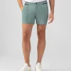 Ron Dorff Shorts>RD Tennis Shorts w. Striped Waist