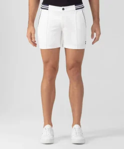 Ron Dorff Shorts>RD Tennis Shorts w. Striped Waist