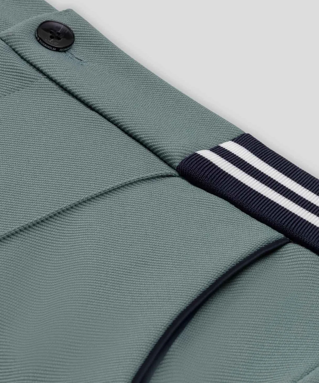 Ron Dorff Shorts>RD Tennis Shorts w. Striped Waist