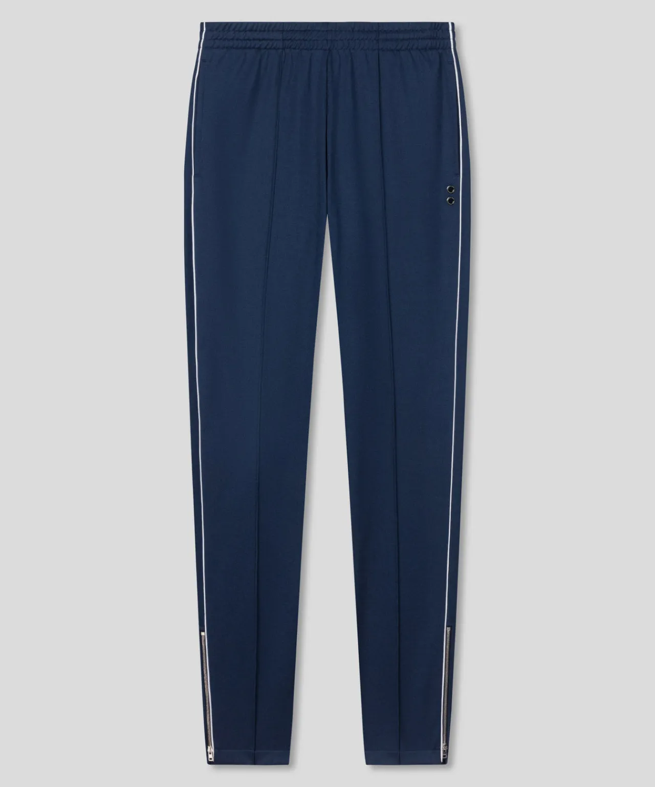 Ron Dorff Pants>Retro Cotton Pants w. Piping