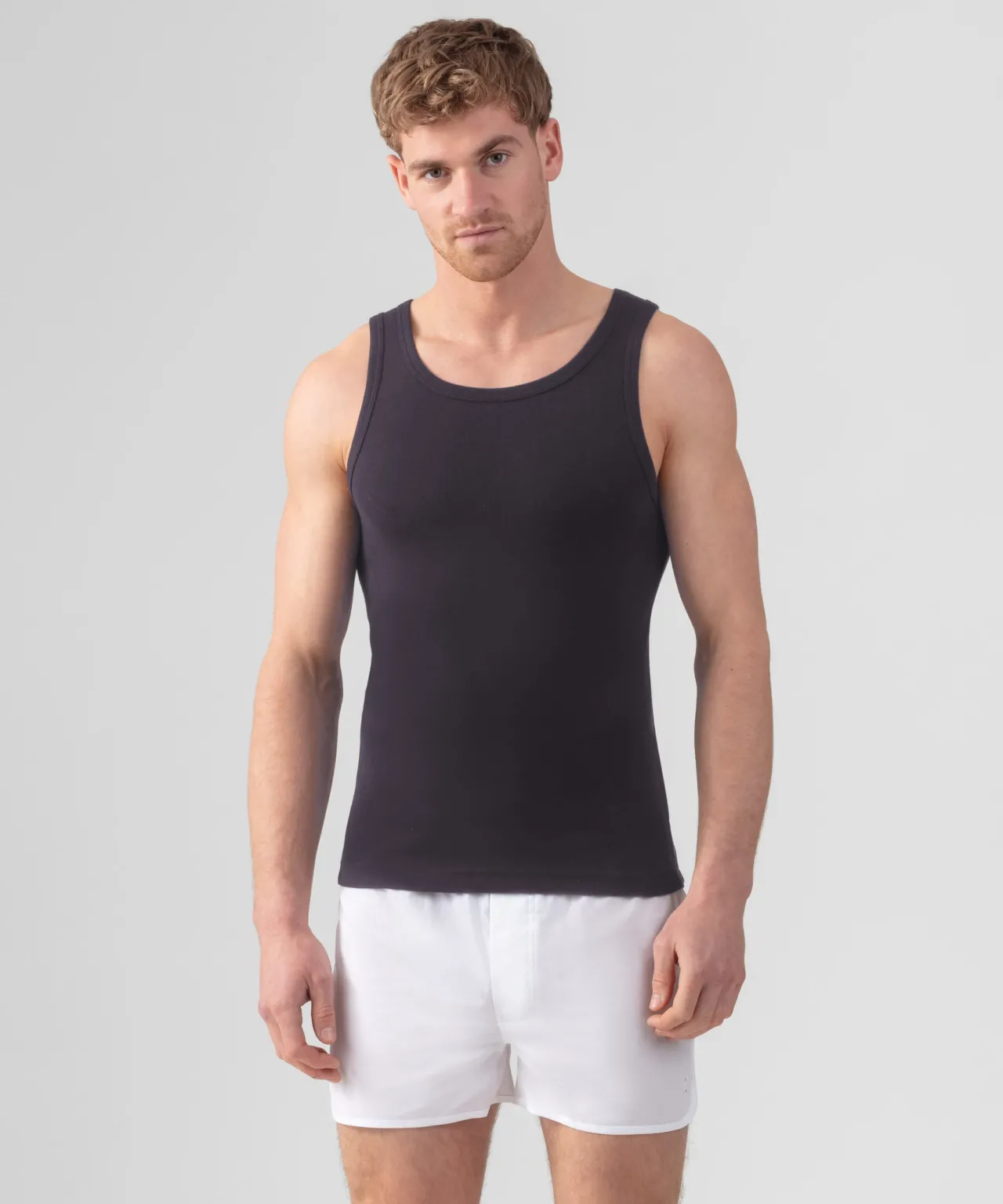 Ron Dorff Pajamas | Lounge T-Shirts>Ribbed Tank Top