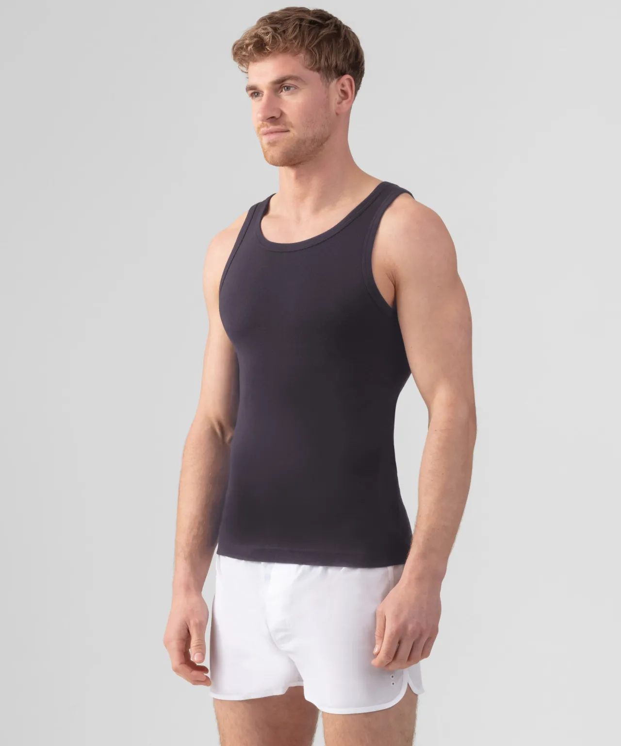 Ron Dorff Pajamas | Lounge T-Shirts>Ribbed Tank Top