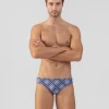 Ron Dorff Swim Briefs | Swim Briefs>Slim Swim Briefs w. Checkers