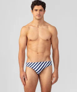 Ron Dorff Swim Briefs | Swim Briefs>Slim Swim Briefs w. Diagonal Stripes