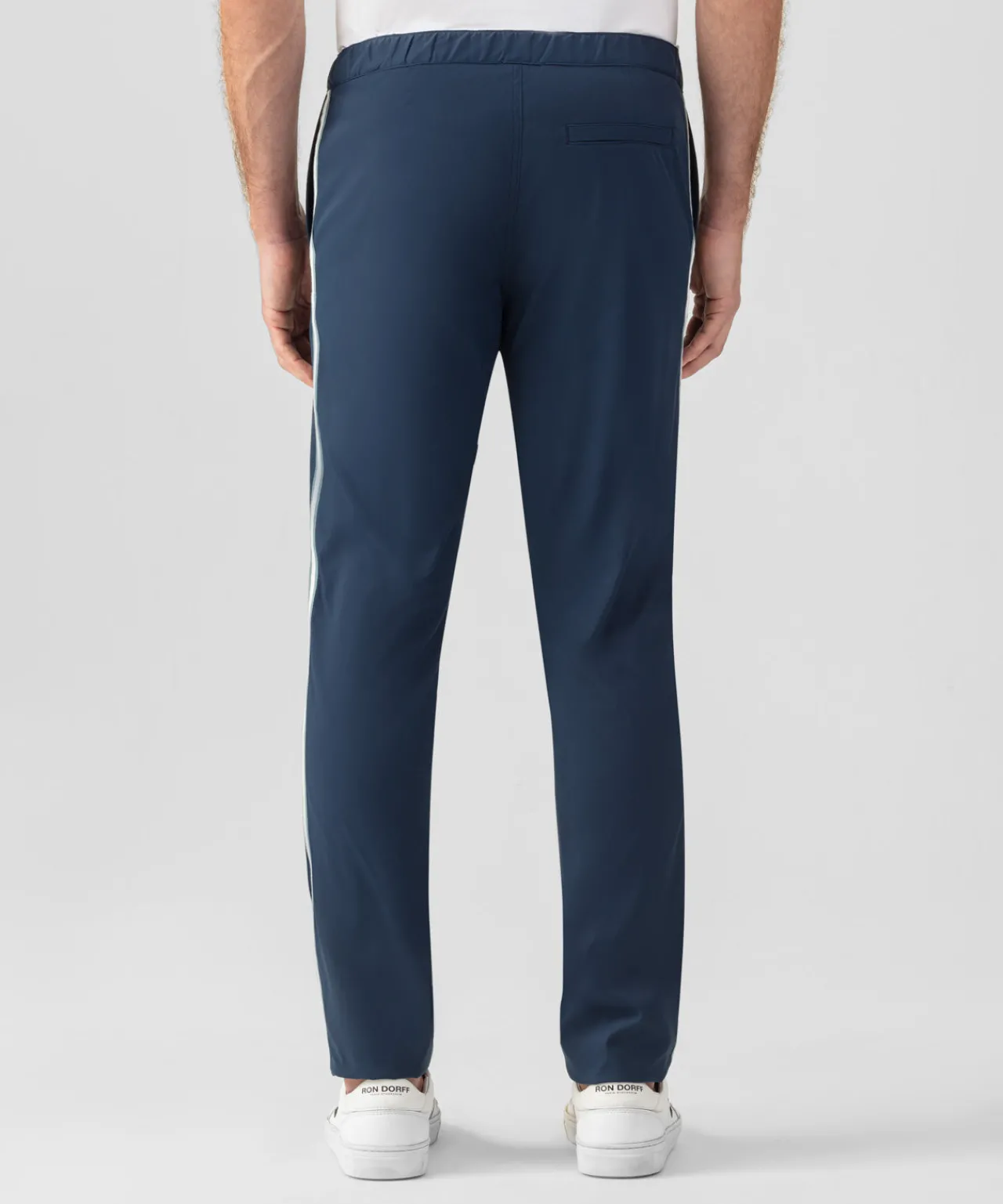 Ron Dorff Pants>Sports Chino Pants w. Side Stripes