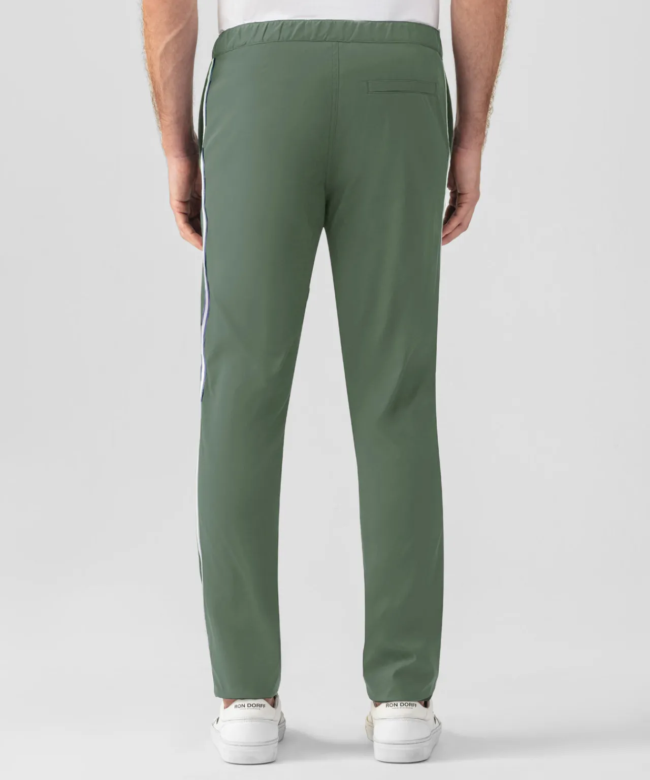 Ron Dorff Pants>Sports Chino Pants w. Side Stripes