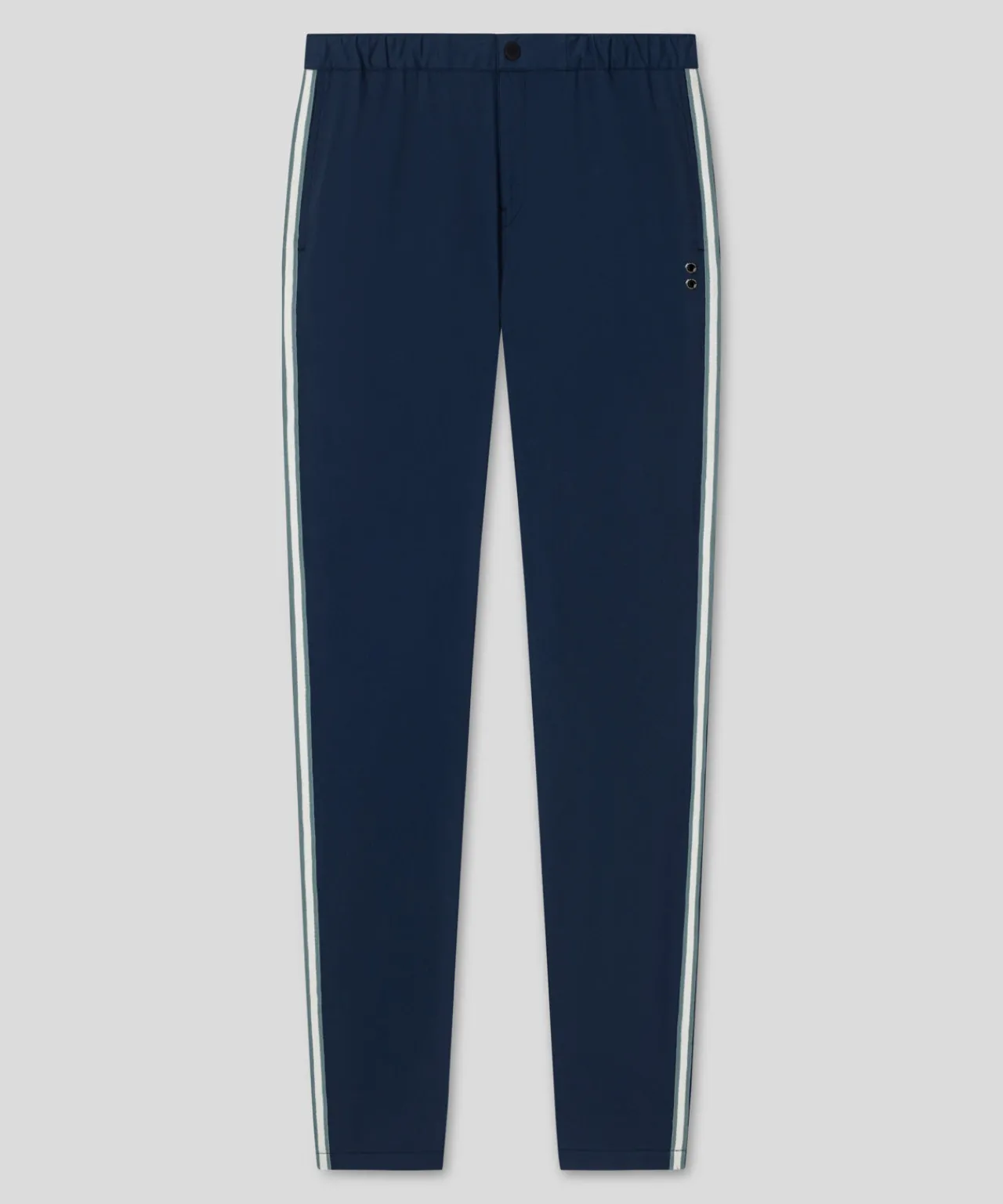 Ron Dorff Pants>Sports Chino Pants w. Side Stripes