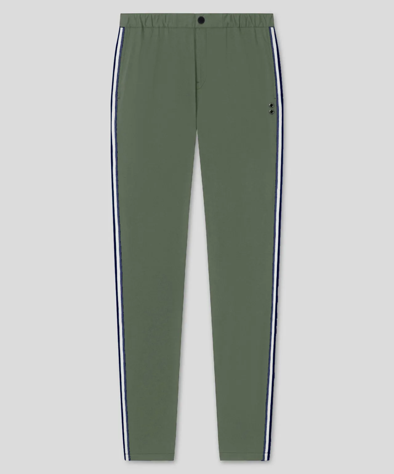 Ron Dorff Pants>Sports Chino Pants w. Side Stripes