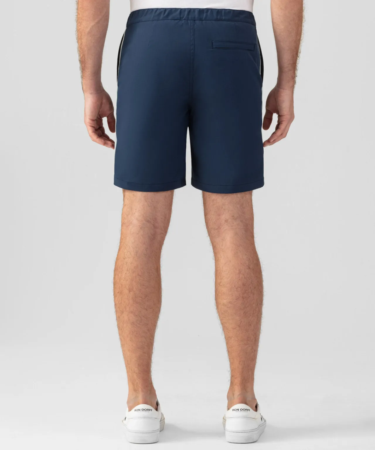 Ron Dorff Shorts>Sports Chino Shorts w. Side Stripes