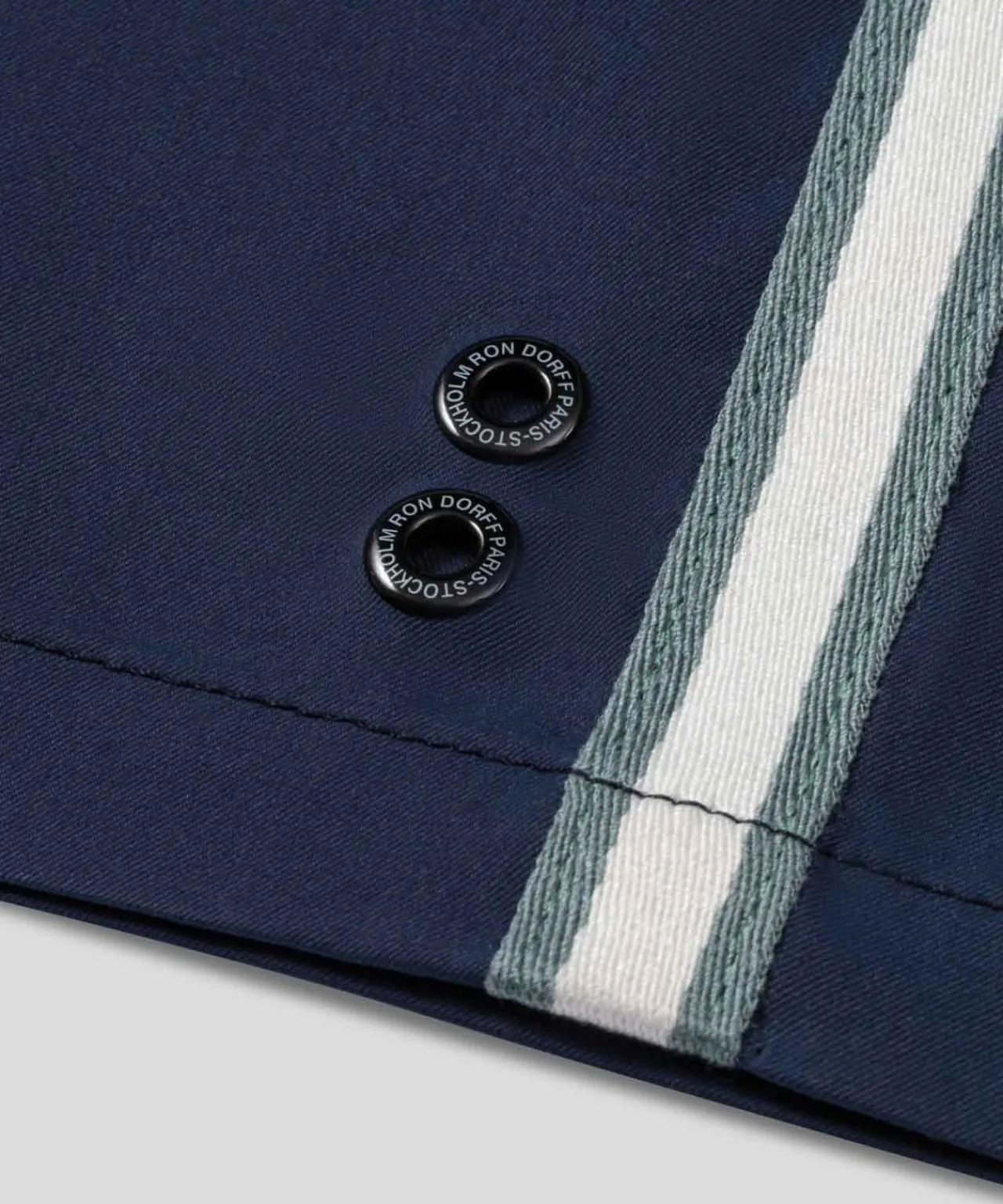 Ron Dorff Shorts>Sports Chino Shorts w. Side Stripes