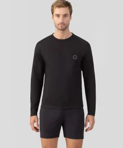 Ron Dorff Lounge T-Shirts | T-Shirts>Sports Long-Sleeved T-Shirt w. Reflective Piping