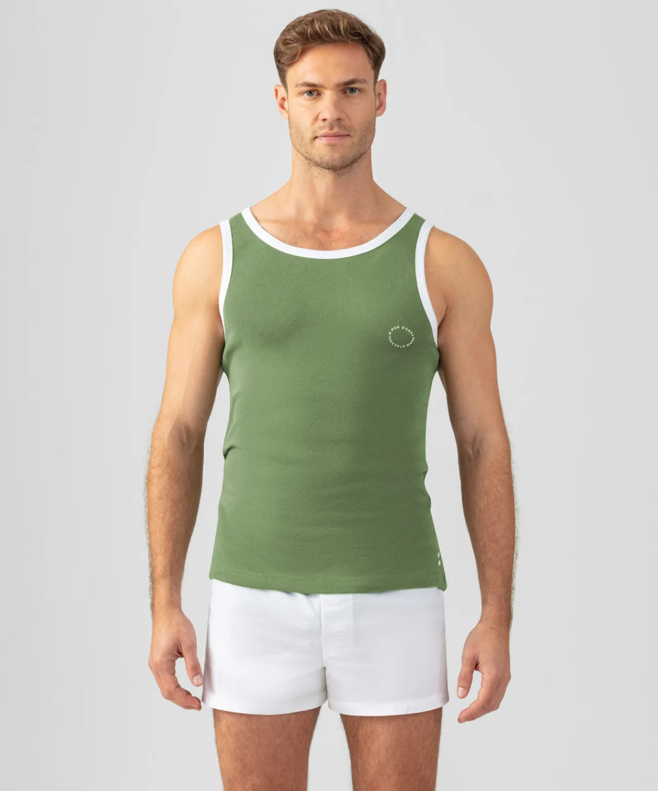 Ron Dorff Pajamas | Lounge T-Shirts>Sports Ribbed Tank Top
