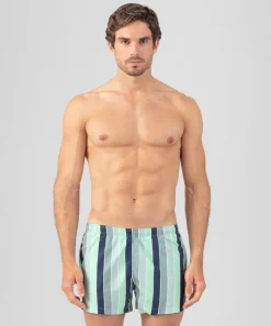 Ron Dorff Swim Shorts | Swim Shorts>Swim Shorts w. Multico Stripes