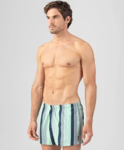 Ron Dorff Swim Shorts | Swim Shorts>Swim Shorts w. Multico Stripes