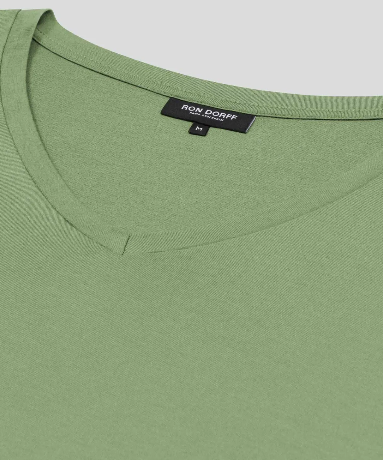 Ron Dorff Lounge T-Shirts | T-Shirts>V Neck T-Shirt Eyelet Edition