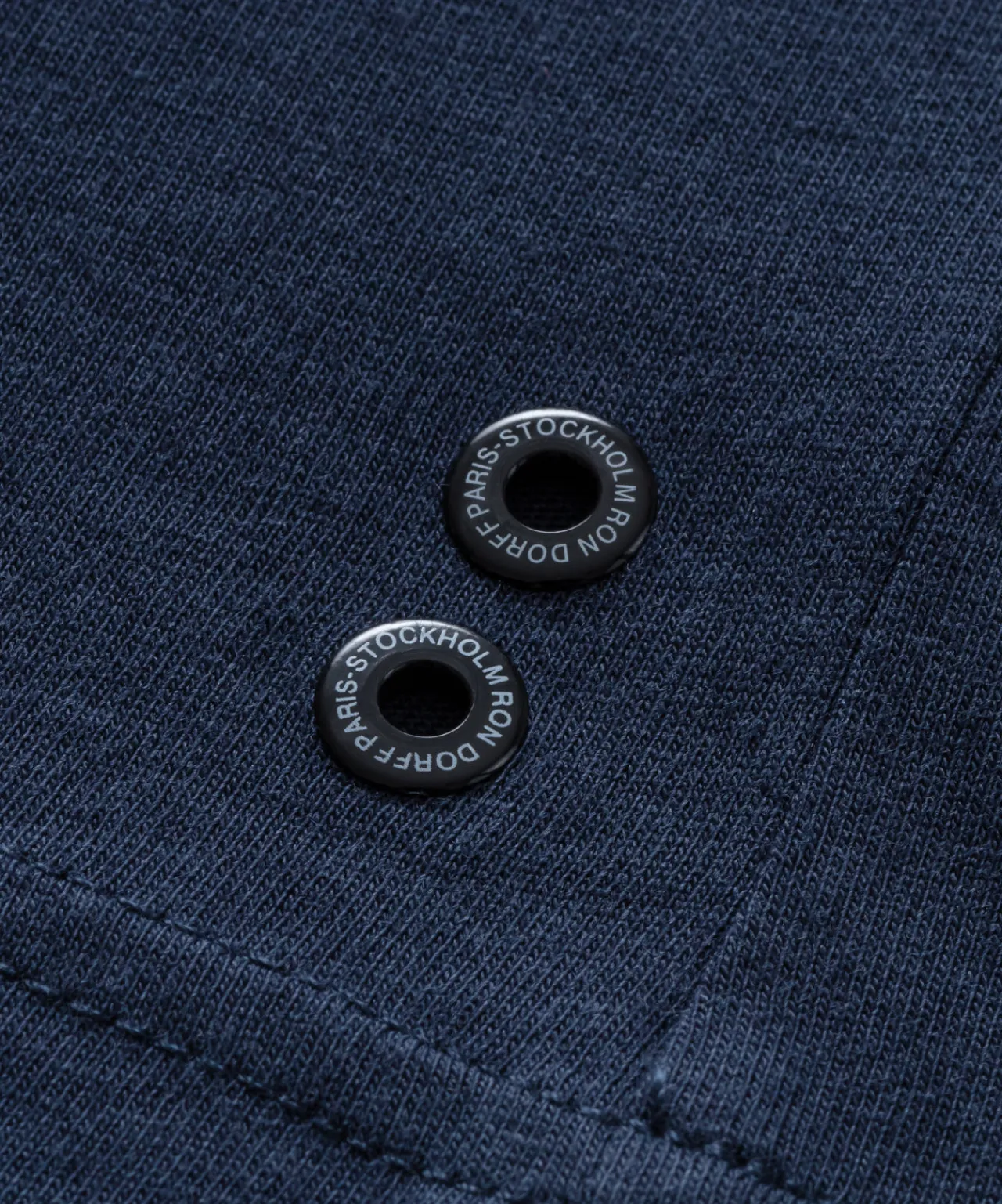 Ron Dorff Lounge T-Shirts | T-Shirts>V Neck T-Shirt Eyelet Edition